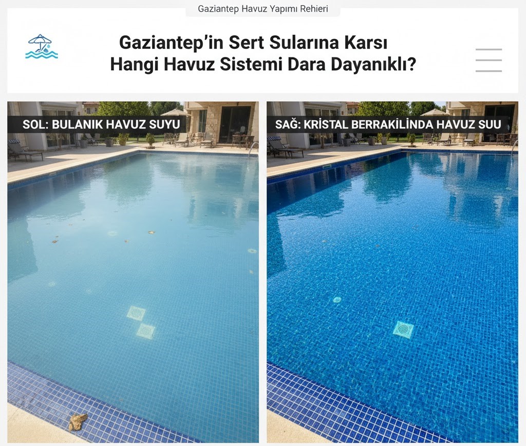 Prefabrik ve betonarme havuz kurulum süreci, mekanik tesisat ve filtre montajı